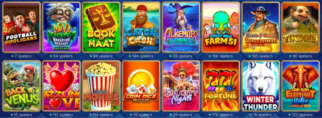 Slot Machines at Kingia Casino